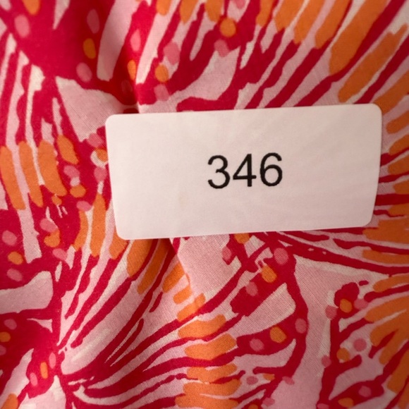 Vineyard vines seashell print handkerchief style dress size small long length - Picture 6 of 6